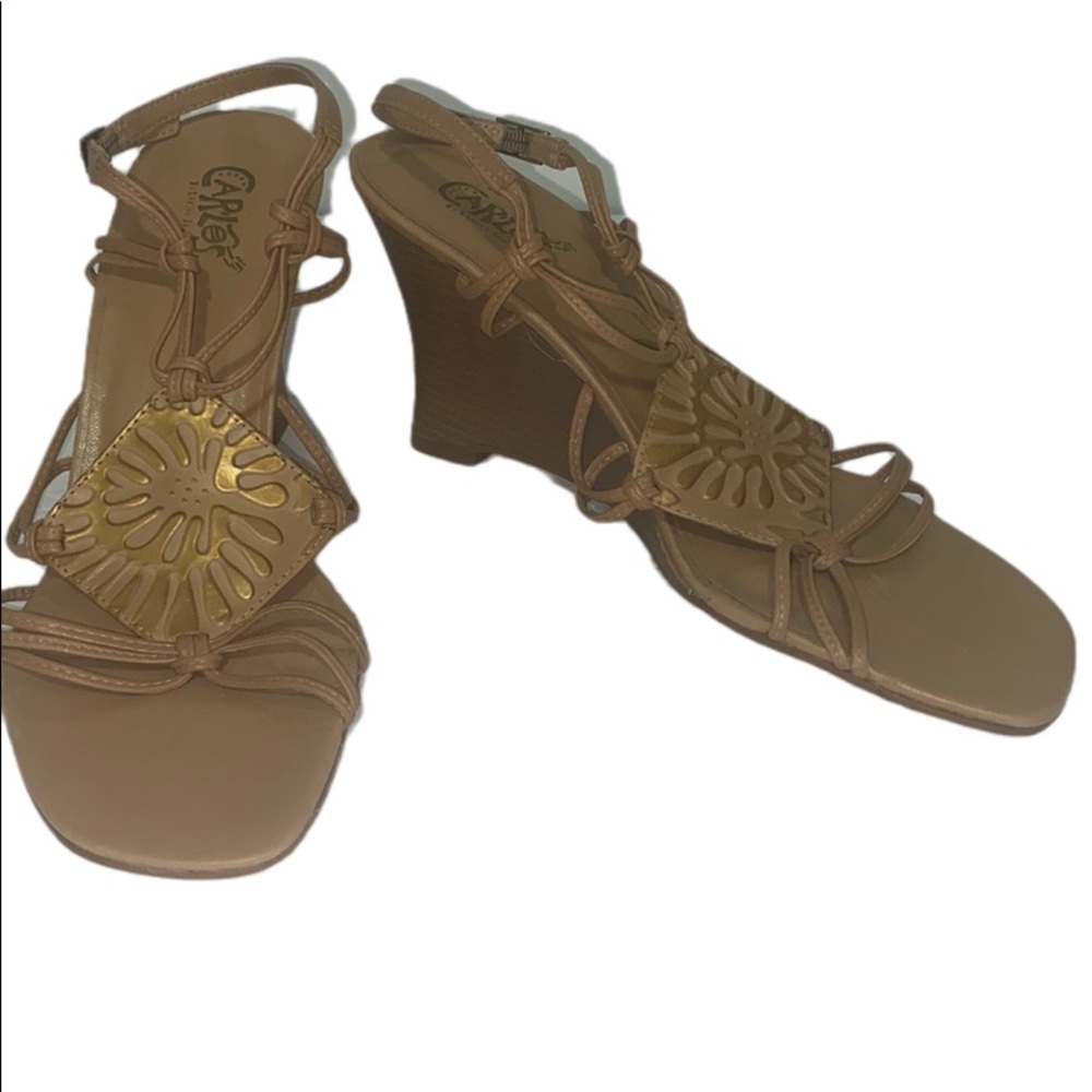 Carlos Santana Leather Sandals
